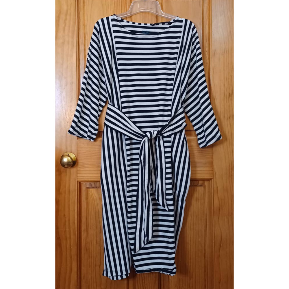Gudrun Sjödén Dress Women's XL Organic Cotton Sweden Classiccore Comfy Workwear
